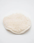 Thick and absorbent 600 GSM organic sherpa pad. Spa-like cleansing for heavy makeup. Handmade, dye-free, and skin-friendly.
